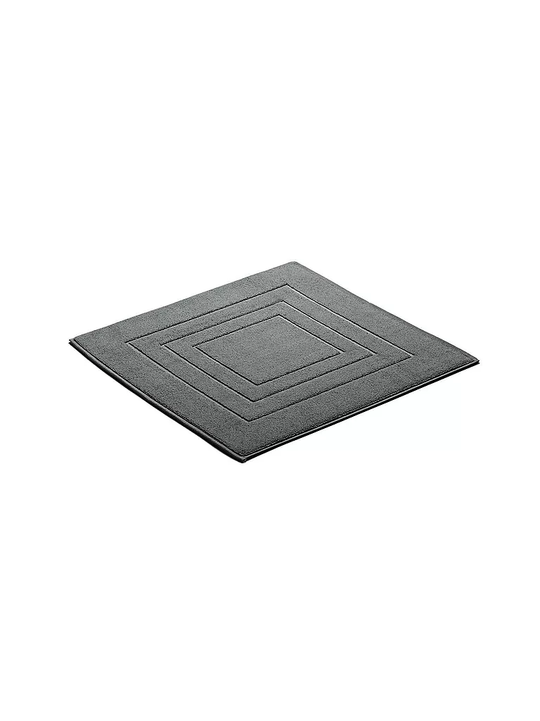 VOSSEN | Alfombra de baño FEELING 60x60cm Franela | Gris