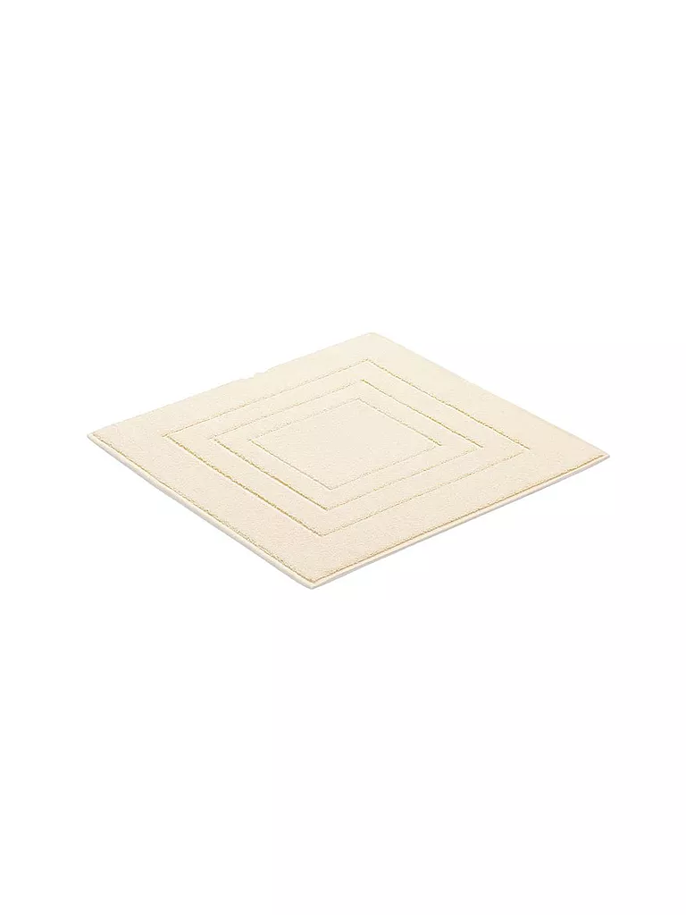VOSSEN | Alfombra de baño FEELING 60x60cm Marfil | Beige