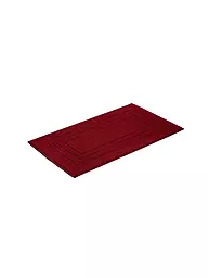 VOSSEN | Badteppich FEELING 60x100cm Soft Green | Rojo oscuro