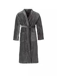 VOSSEN | Bata de baño unisex FEELING-L Franela | Gris