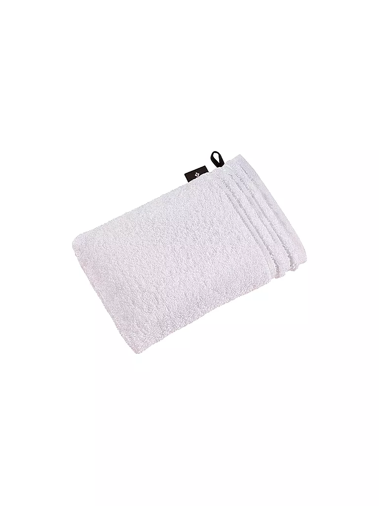 VOSSEN | Guante de baño CALYPSO FEELING 22x16cm Blanco | Blanco
