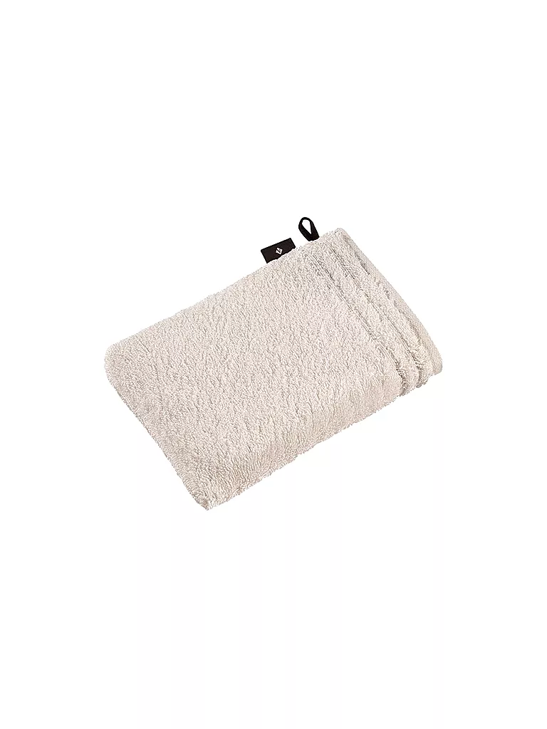 VOSSEN | Guante de baño CALYPSO FEELING 22x16cm Ivory | Beige