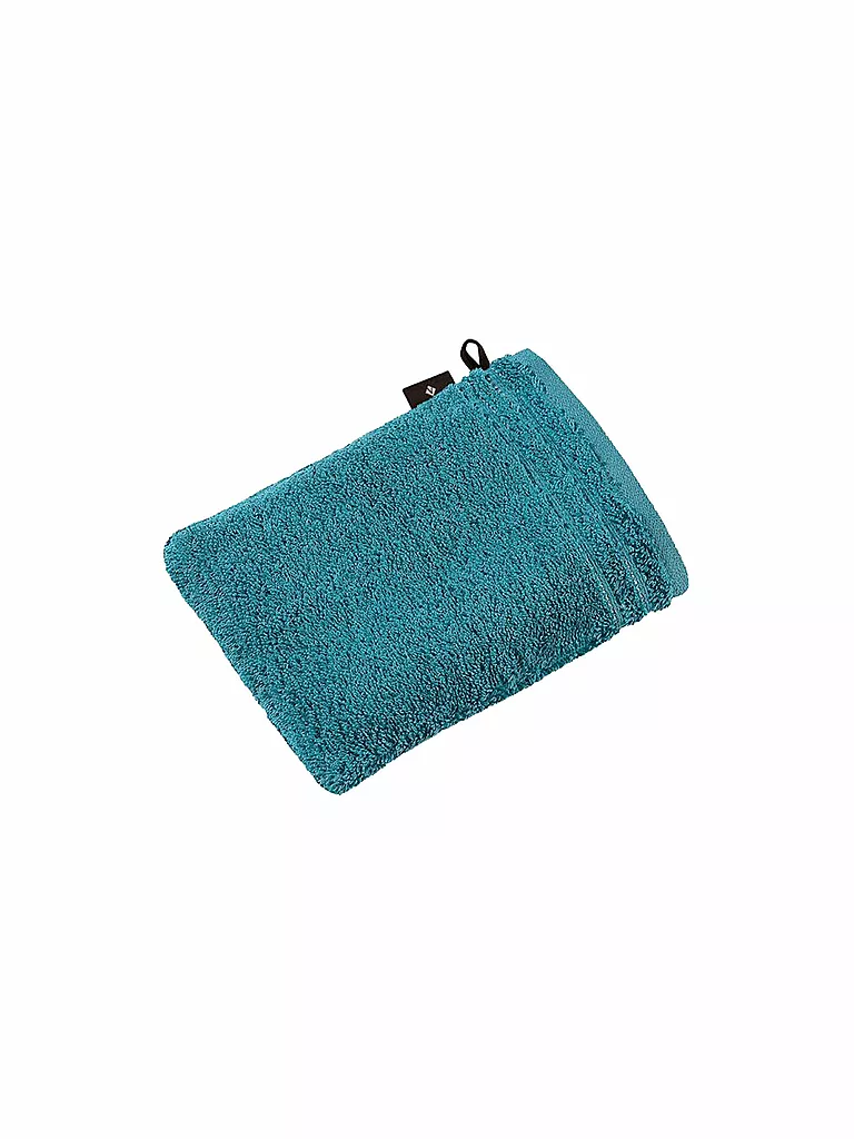 VOSSEN | Guante de baño CALYPSO FEELING 22x16cm Laguna | Petróleo