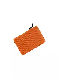 VOSSEN | Guante de baño TOMORROW 22x16m Gris oscuro | Naranja