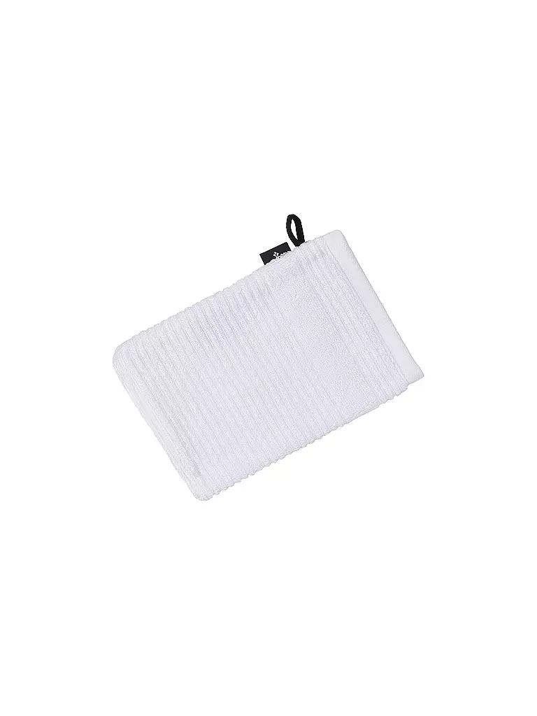 VOSSEN | Guante de baño TOMORROW 22x16m Blanco | Blanco