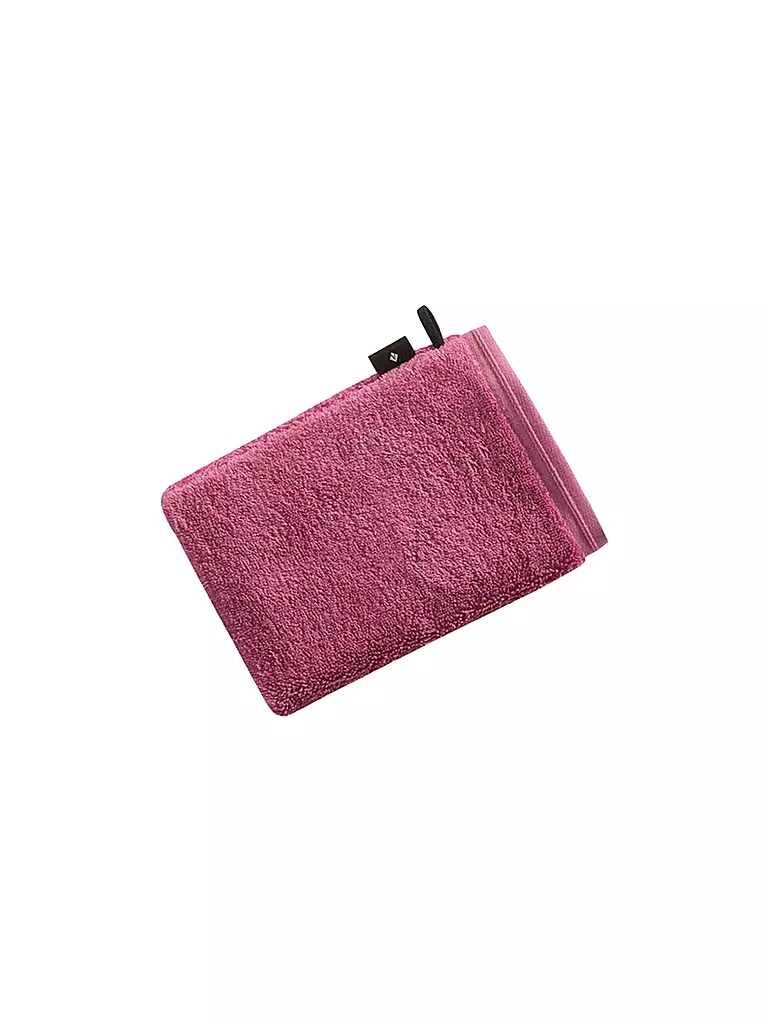 VOSSEN | Guante de baño VEGAN LIFE 16x22cm Blackberry | Fucsia
