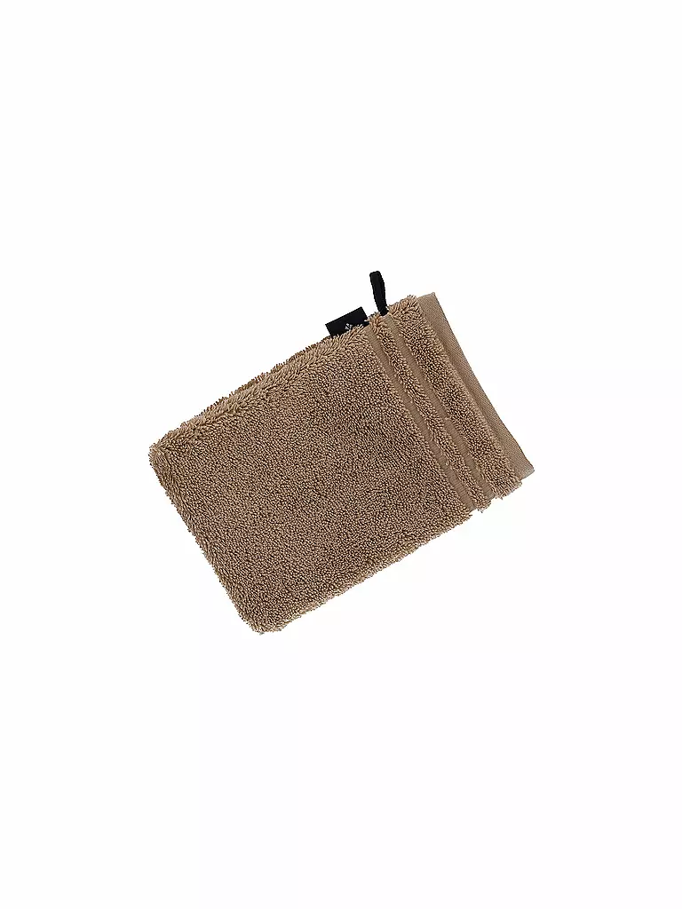 VOSSEN | Guante de baño VIENNA STYLE SUPERSOFT 16x22cm Camel | Camel