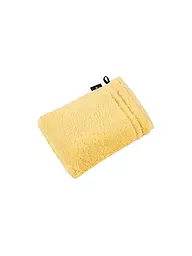 VOSSEN | Guante de baño VIENNA STYLE SUPERSOFT 16x22cm Azul Profundo | Amarillo