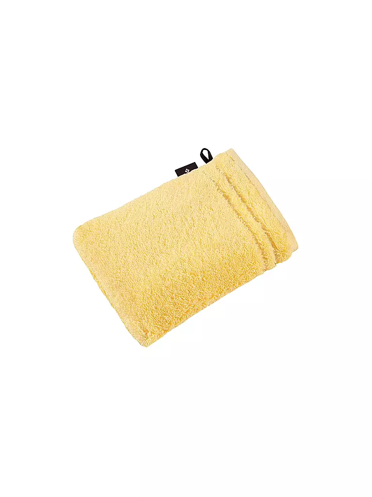 VOSSEN | Guante de baño VIENNA STYLE SUPERSOFT 16x22cm Citro | Amarillo