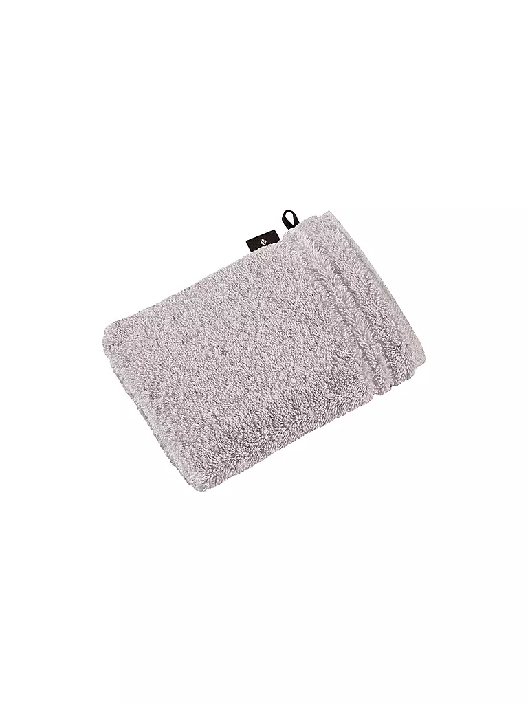 VOSSEN | Guante de baño VIENNA STYLE SUPERSOFT 16x22cm Gris Claro | Plata