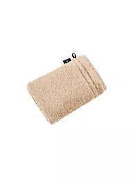 VOSSEN | Guante de baño VIENNA STYLE SUPERSOFT 16x22cm Azul Profundo | Beige