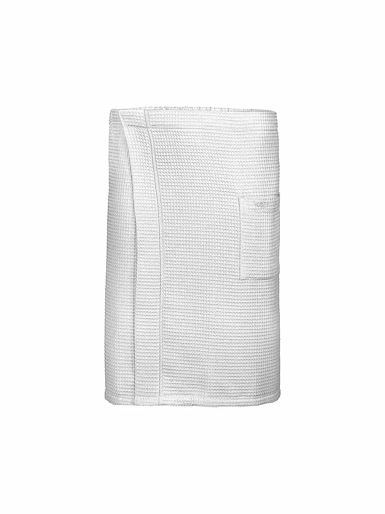 VOSSEN | Saunakilt para hombre WILL-L blanco | Blanco