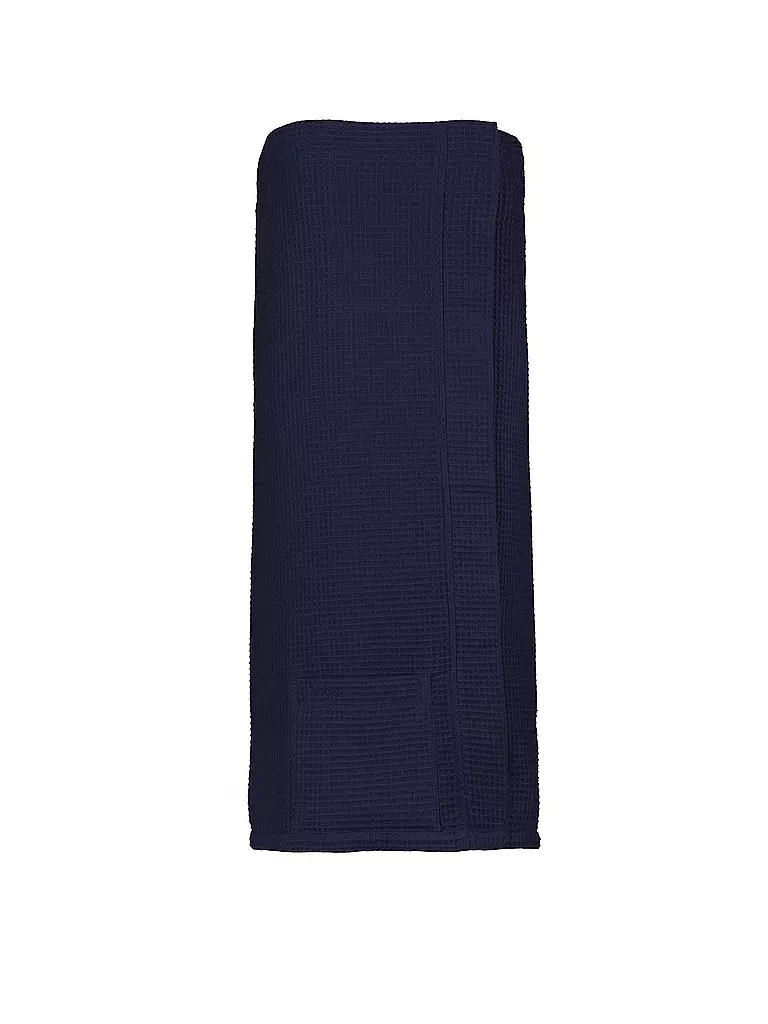 VOSSEN | Saunakilt para mujer WELL-L Marine | Azul oscuro