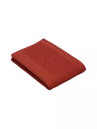 VOSSEN | Toalla de ducha 67x140cm SENSES Pearl Skin | Rojo oscuro