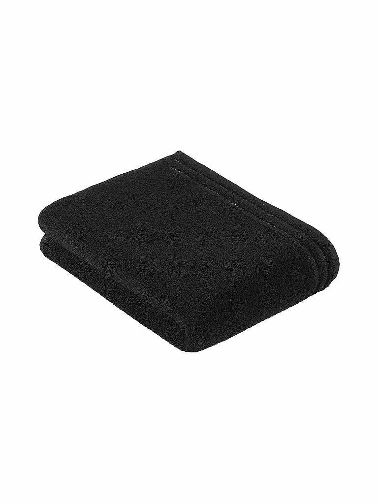 VOSSEN | Toalla de ducha CALYPSO FEELING 67x140cm Negro | Negro
