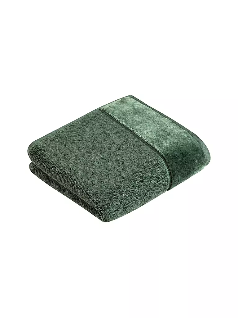 VOSSEN | Toalla de ducha PURE 67x140cm Té verde | Petróleo