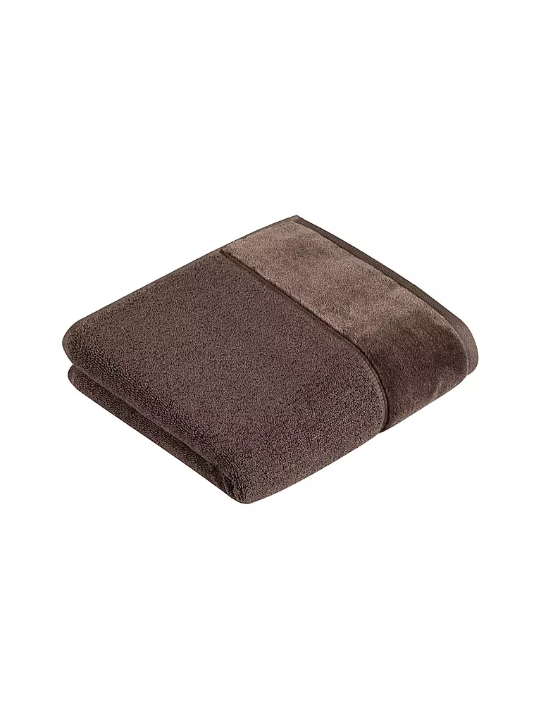 VOSSEN | Toalla de ducha PURE 67x140cm Toffee | Marrón