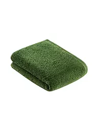 VOSSEN | Toalla de ducha VEGAN LIFE 67x140cm Pepplestone | Verde oscuro