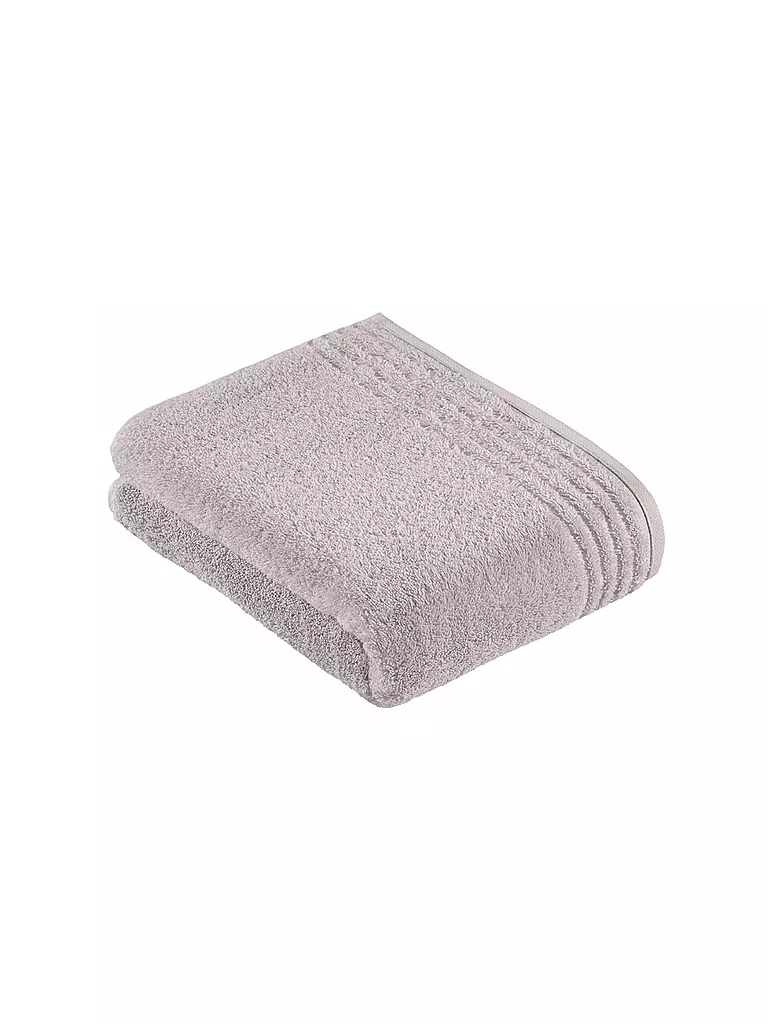 VOSSEN | Toalla de ducha VIENNA STYLE SUPERSOFT 67x140cm Gris claro | Plata
