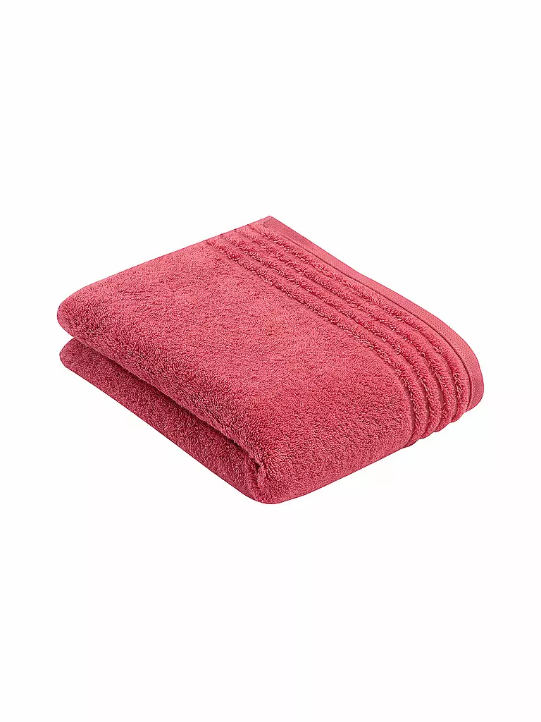 VOSSEN | Toalla de ducha VIENNA STYLE SUPERSOFT 67x140cm Maroon | Rosa