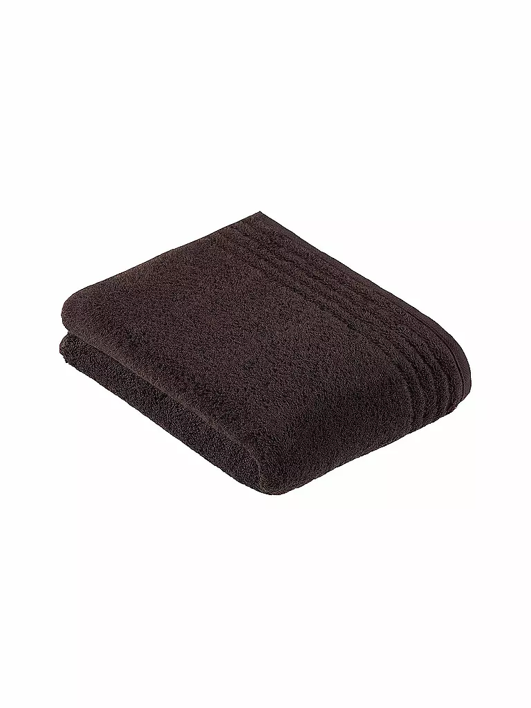 VOSSEN | Toalla de ducha VIENNA STYLE SUPERSOFT 67x140cm Marrón oscuro | Marrón