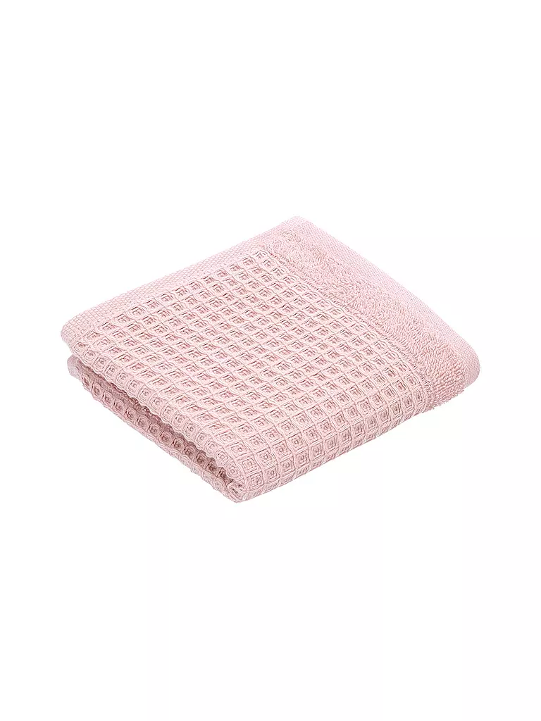 VOSSEN | Toalla de tocador 30x50cm SENSES Pearl Skin | Rosa