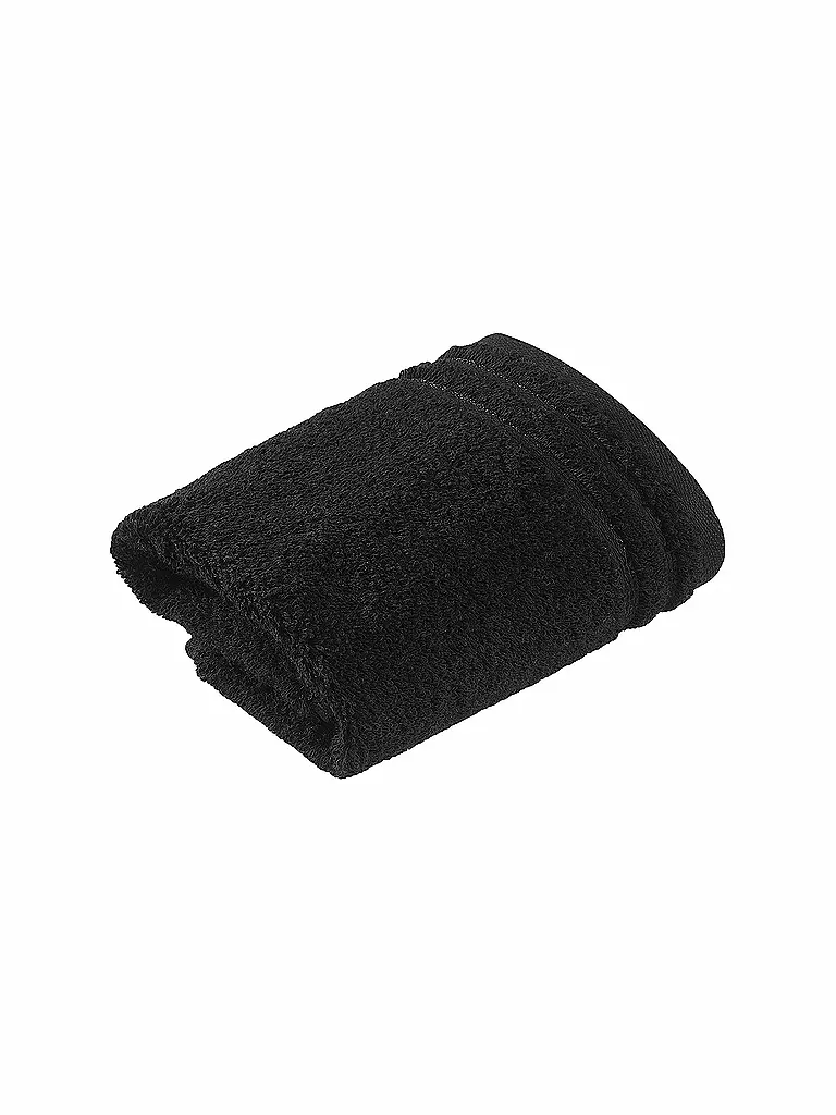 VOSSEN | Toalla de tocador CALYPSO FEELING 30x50cm Negro | Negro