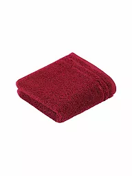 VOSSEN | Toalla de tocador CALYPSO FEELING 30x50cm Sunflower | Rojo oscuro
