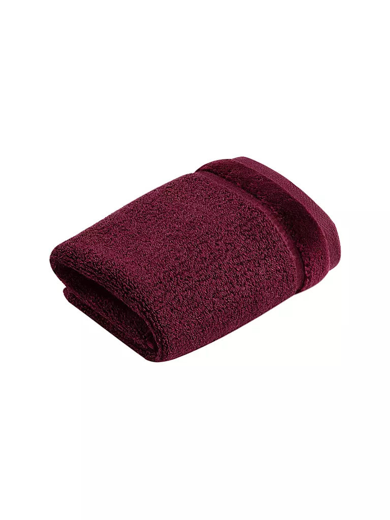 VOSSEN | Toalla de tocador PURE 30x30cm Berry | Baya