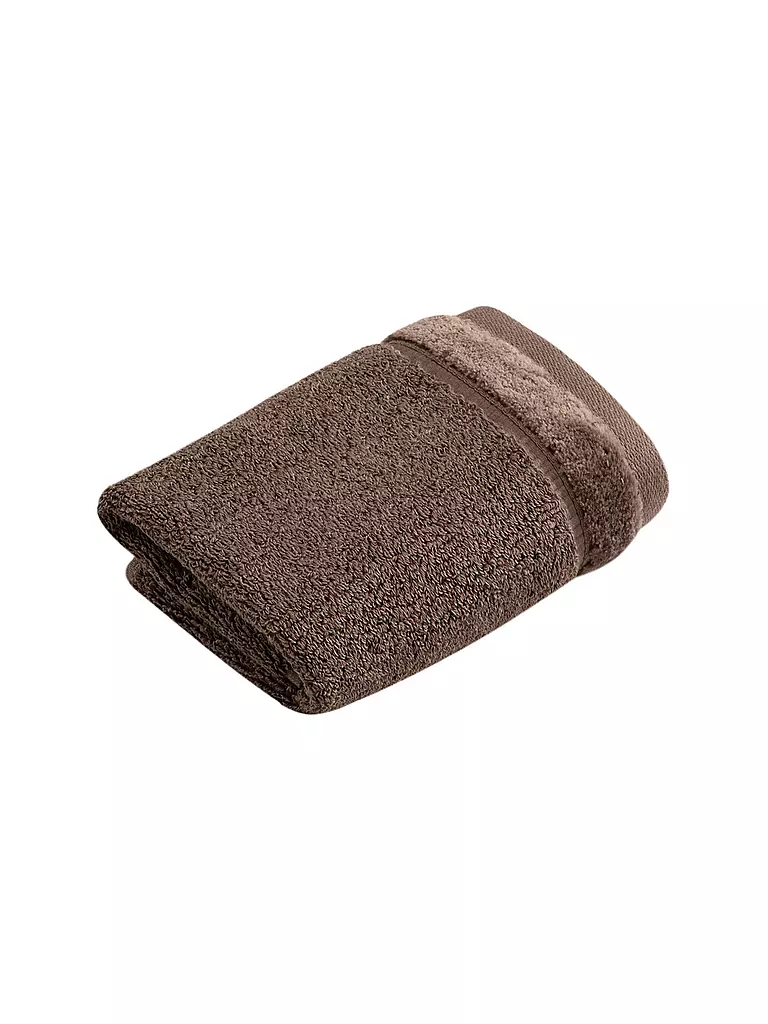 VOSSEN | Toalla de tocador PURE 30x30cm Toffee | Verde