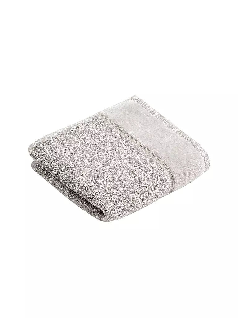 VOSSEN | Toalla de tocador PURE 40x60cm Stone | Plata