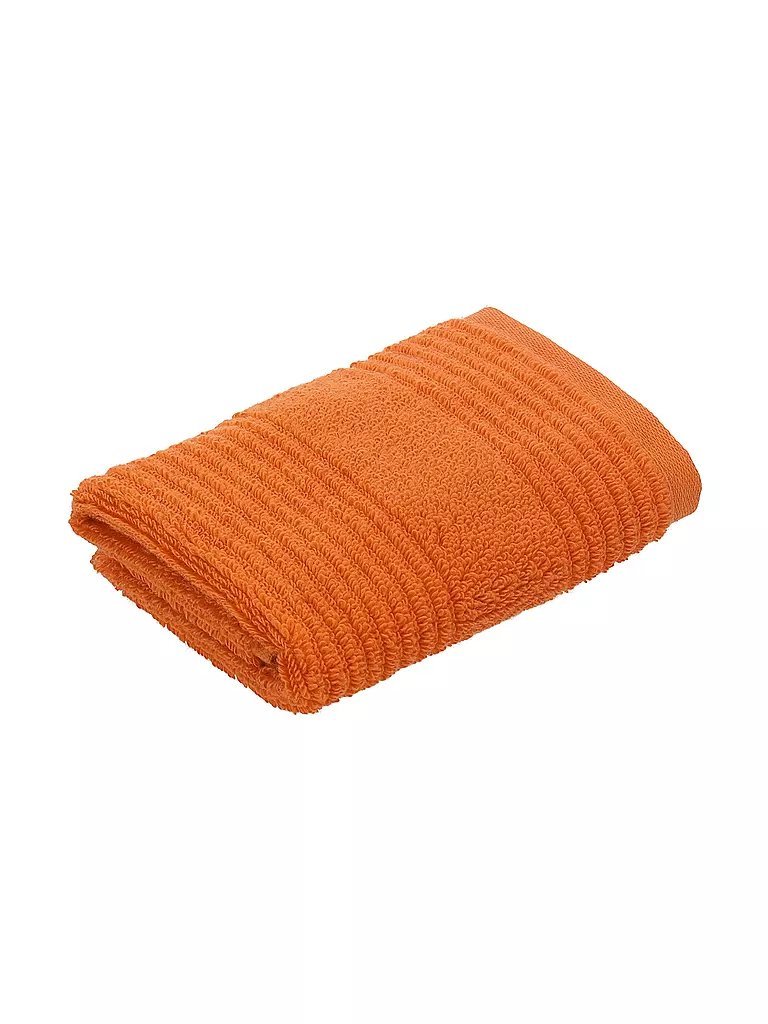 VOSSEN | Toalla de tocador TOMORROW 30x30cm Naranja Eléctrico | Naranja