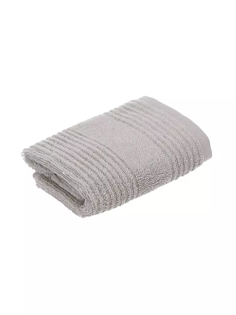 VOSSEN | Toalla de tocador TOMORROW 30x30cm Stone | Gris claro