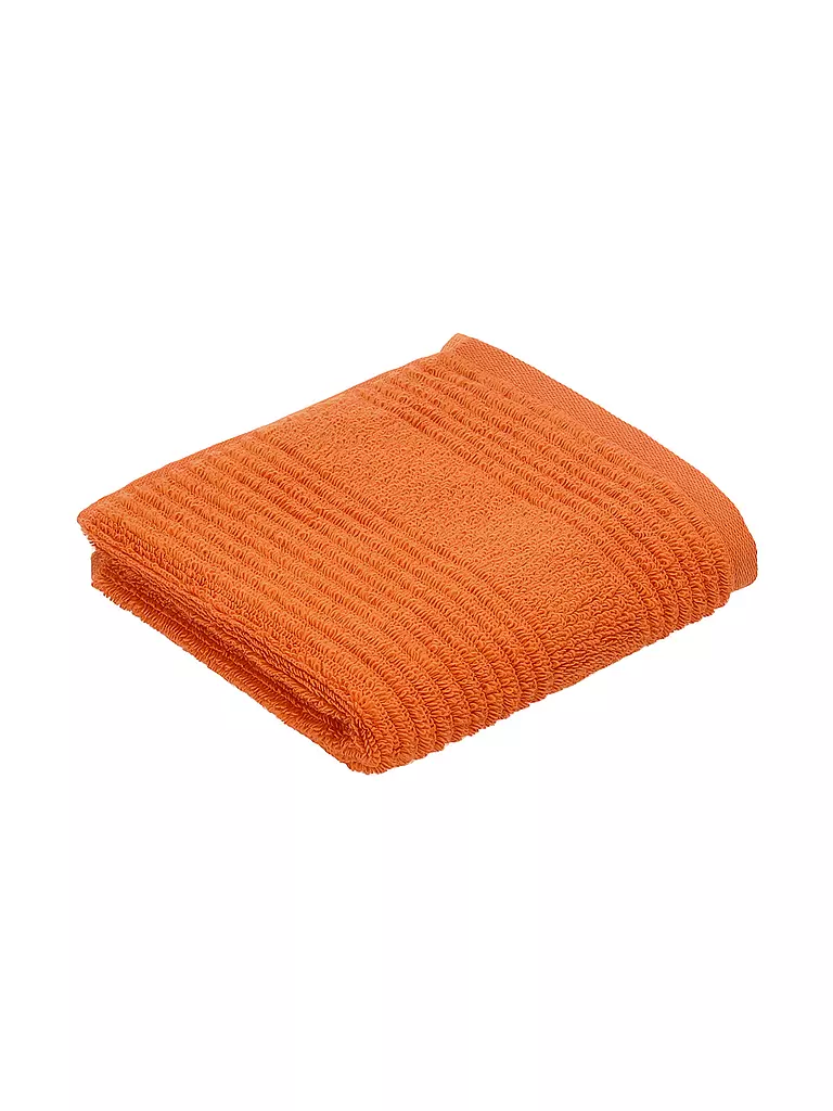 VOSSEN | Toalla de tocador TOMORROW 30x50cm Naranja Eléctrico | Naranja