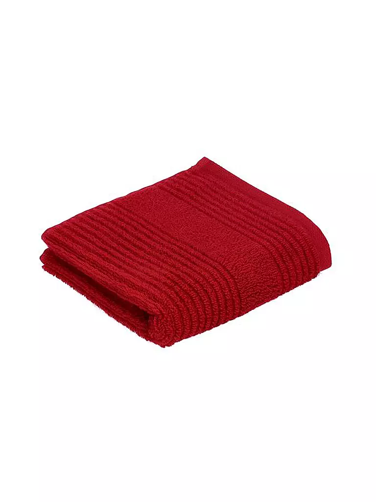 VOSSEN | Toalla de tocador TOMORROW 30x50cm Púrpura | Rojo