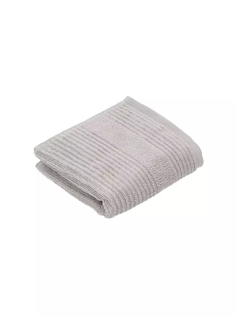 VOSSEN | Toalla de tocador TOMORROW 30x50cm Stone | Gris claro