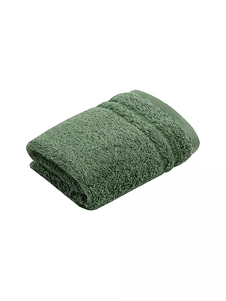 VOSSEN | Toalla de tocador VIENNA STYLE SUPERSOFT 30x30cm Evergreen | Oliva