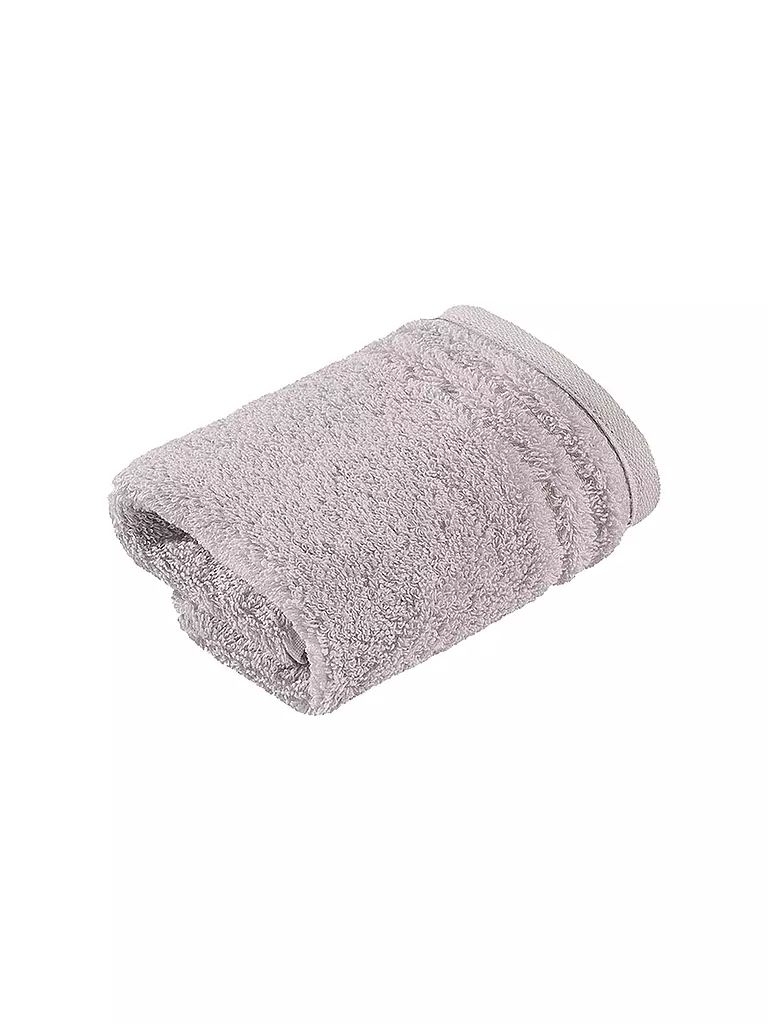 VOSSEN | Toalla de tocador VIENNA STYLE SUPERSOFT 30x30cm Gris Claro | Plata