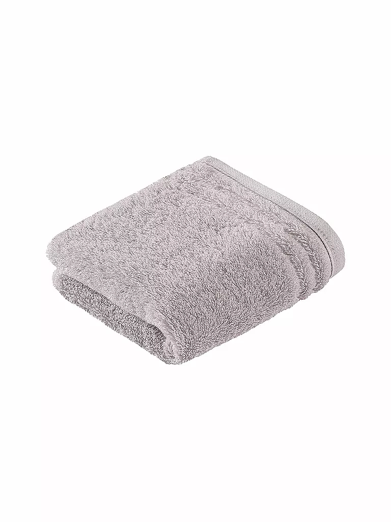 VOSSEN | Toalla de tocador VIENNA STYLE SUPERSOFT 30x50cm Gris Claro | Plata