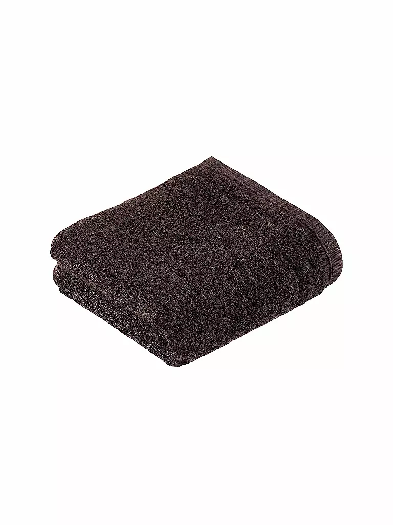 VOSSEN | Toalla de tocador VIENNA STYLE SUPERSOFT 30x50cm Marrón oscuro | Marrón
