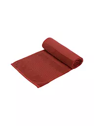 VOSSEN | Toalla de yoga 67x180cm SHALLOW Tibet | Rojo oscuro