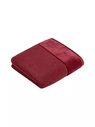 VOSSEN | Toalla PURE 50x100cm Toffee | Rojo oscuro