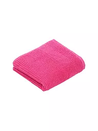 VOSSEN | Toalla TOMORROW 50x100cm Gris Oscuro | Fucsia