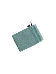 VOSSEN | Guante de baño PURE 16x22cm Red Rock | Turquesa