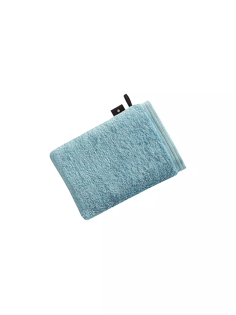 VOSSEN | Waschhandschuh VEGAN LIFE 16x22cm Waterfall | Menta