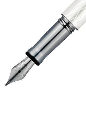 WALDMANN | Pluma estilográfica AURA NIGHT Plata de ley M