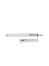 WALDMANN | Pluma estilográfica con plumín de acero inoxidable Tango | Plata