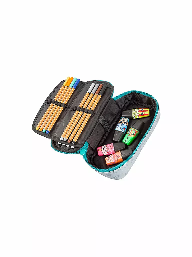 WALKER | Estuche escolar tipo caja - Estuche para lápices | 