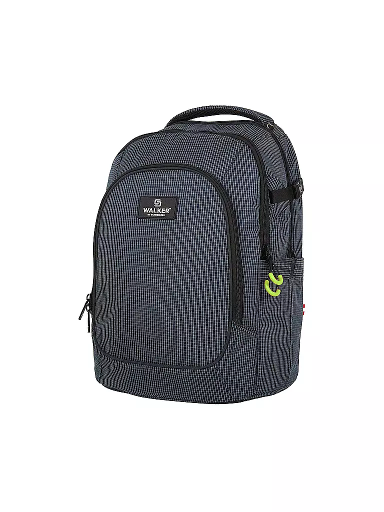 WALKER | Mochila escolar Campus Evo 2.0 Grid Navy | Azul oscuro