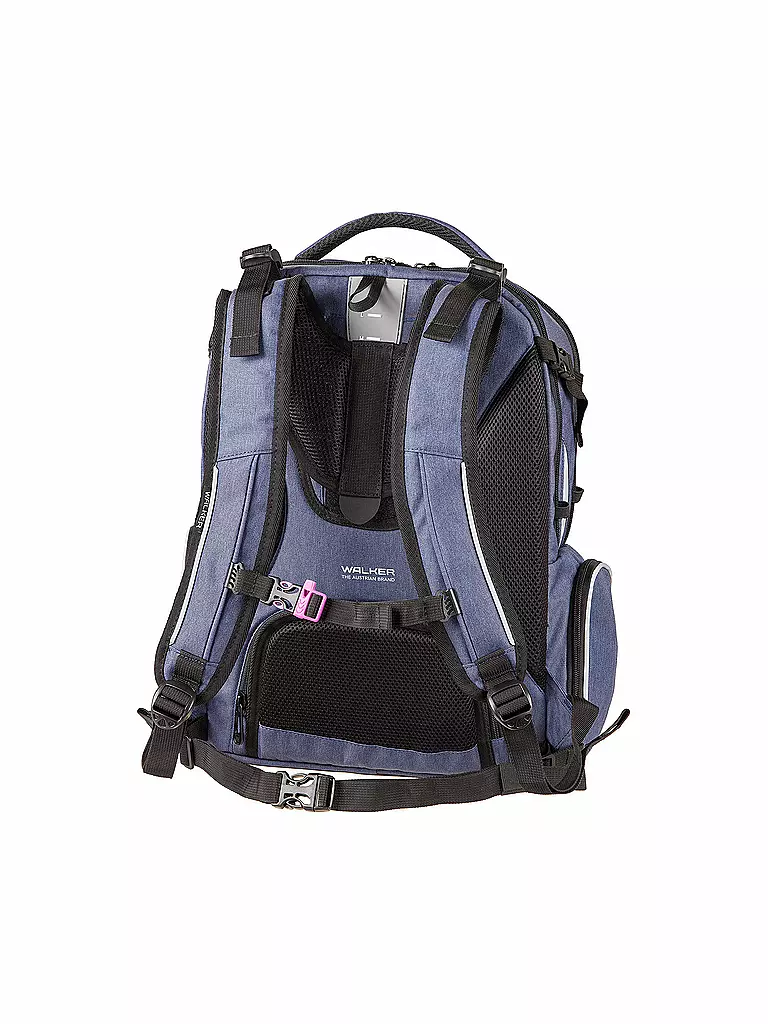WALKER | Mochila escolar Campus Evo Wizzard Blue Ivy Pink | Azul